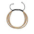 Trinity | Silver x Gold x Rose Gold | Triple Strand Bracelet
